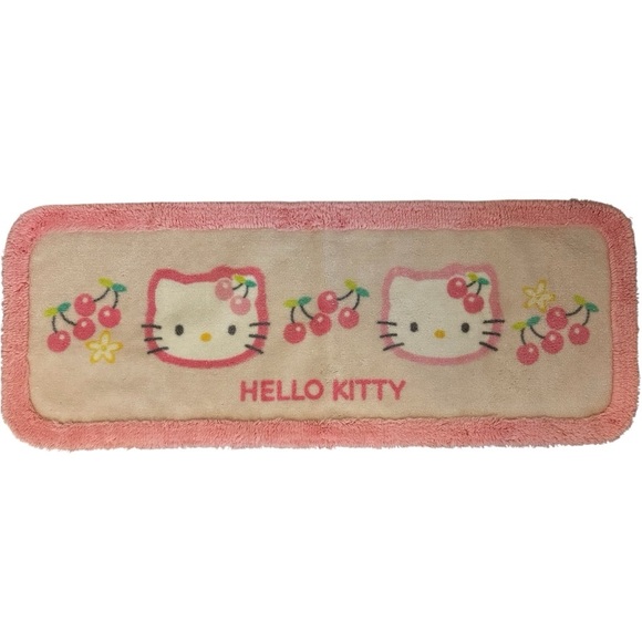 Hello Kitty Sanrio Pink Vintage Bathroom Mat Rug Decor - Picture 1 of 3